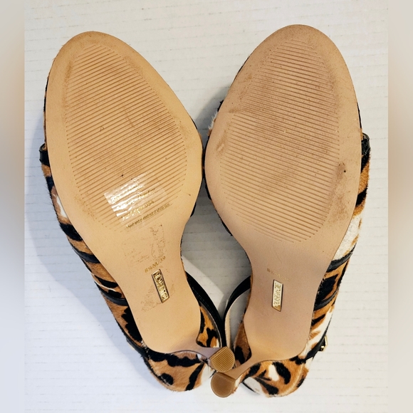 Louise et Cie Lo-Nabila3 Women's Cow hide/Leather Animal Print Heels - Picture 13 of 14